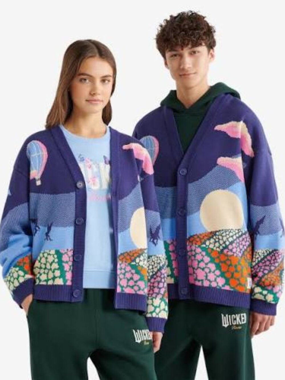 Roots x Wicked Dusk Cardigan Unisex NW - Picture 7 of 7